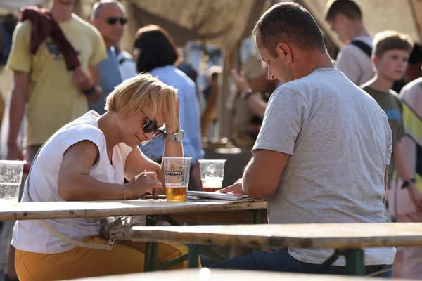 İnsanlar Vilnius oteli