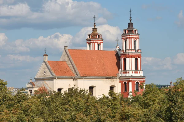 Kościół St Filipa i Jakuba w Wilnie — Zdjęcie stockowe