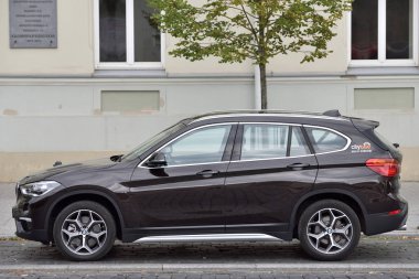 Bmw X3 xdrive20d araba Vilnius Old Town park