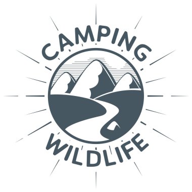 Kamp Yaban Hayatı işareti veya sembolü