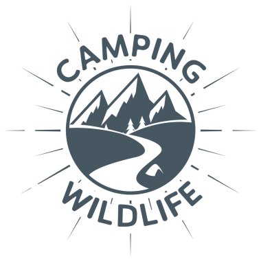 Kamp Yaban Hayatı işareti veya sembolü