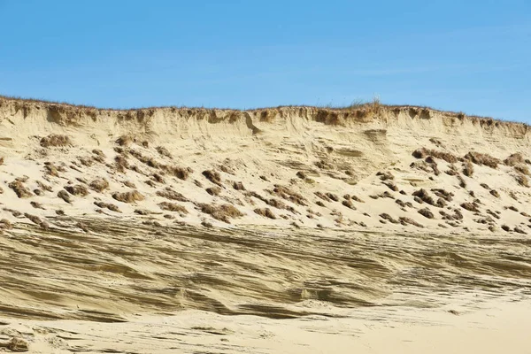 Sandy Grey Dunes Curonian Spit Nida Neringa Lithuania — Stock Photo, Image