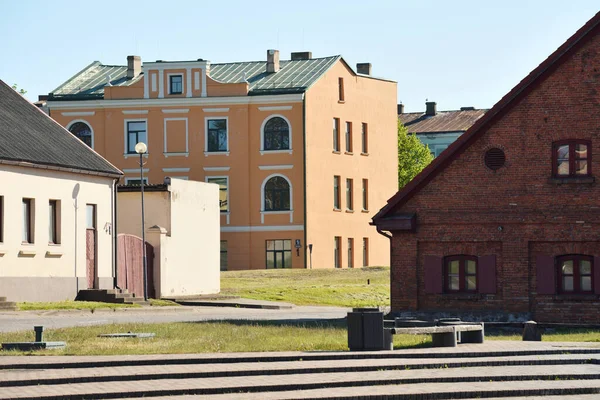 Ventspils Juni Architektur Der Altstadt Juni 2020 Ventspils Lettland Ventspils — Stockfoto