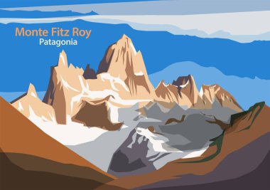 Monte Fitz Roy, Patagonya 'da Arjantin ve Şili sınırında bulunan bir dağdır.
