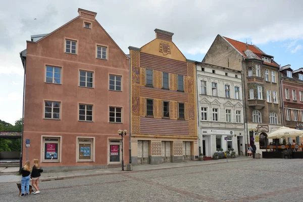 폴란드 Old Town 2020 폴란드 Olsztyn 폴란드 북동부의 도시이다 — 스톡 사진