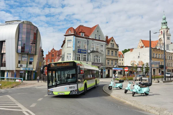 Olsztyn Poland July Street Old Town July 2020 Olsztyn Poland — Stock Photo, Image