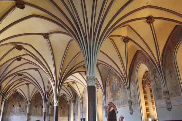 Malbork Juli Interiör Teutonic Order Castle Den Juli 2020 Malbork — Stockfoto