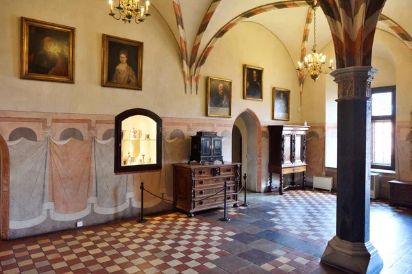 Malbork Julio Interior Del Castillo Orden Teutónica Julio 2020 Malbork — Foto de Stock