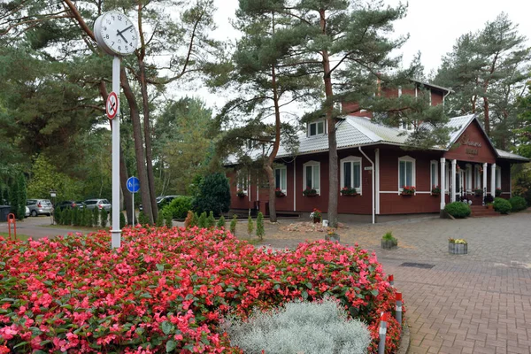 Palanga Litauen Oktober Stadtplatz Oktober 2020 Palanga Litauen Palanga Ist — Stockfoto