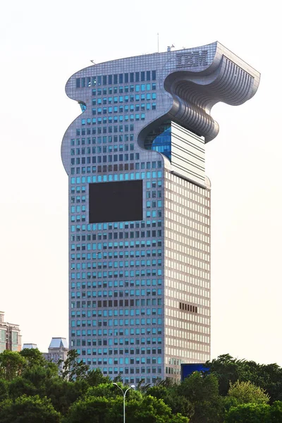 Het gebouw van Ibm naast het Olympisch Park in Peking — Stockfoto