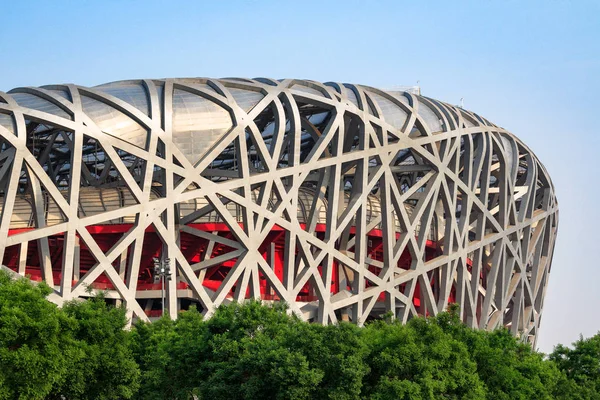 Peking China Mai 2018 Das Vogelnest Ist Ein Stadion Das — Stockfoto