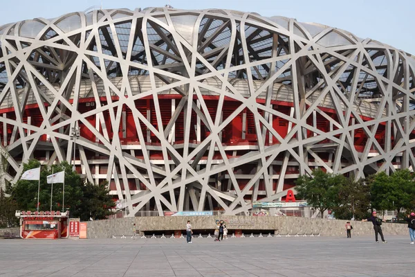 Peking China Mai 2018 Das Vogelnest Ist Ein Stadion Das — Stockfoto