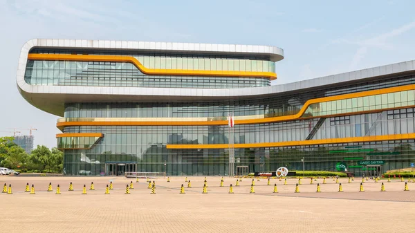 Shanghai China Mai 2018 Gebäude Shanghai Auto Museum Das Eine — Stockfoto