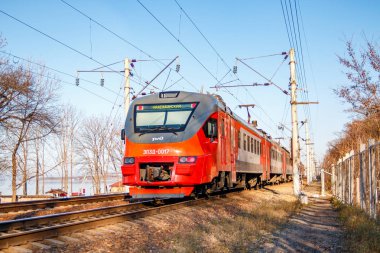Modern tren elektrik birden çok birim Ep3d. Sonra bitmiş şampiyonanın Vladivostok aktarmak futbol maçları Dünya Kupası Rusya'nın konukları ziyaret görev yapıyordu.