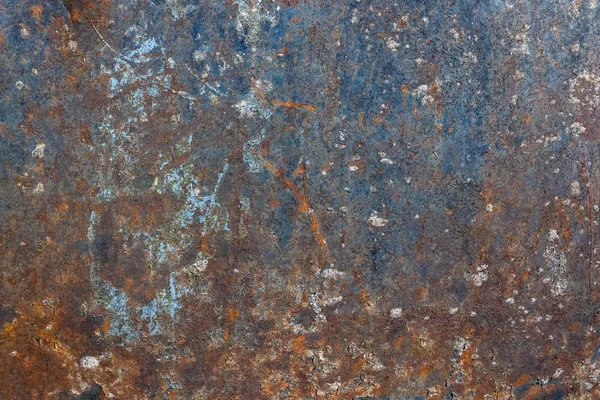 Rusty painted iron texture background for mockup or design pattern in construction, food or industrial flat layer of the concept sample