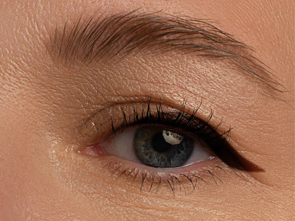 Κρέμα Προσώπου Γυναίκα Εφαρμογή Κρέμα Δέρματος Κάτω Από Μάτια Κρέμα — Φωτογραφία Αρχείου