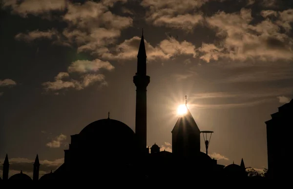 Konya Turkey Марта 2018 Famous Sufi Mevlana Tomb Марта 2018 — стоковое фото