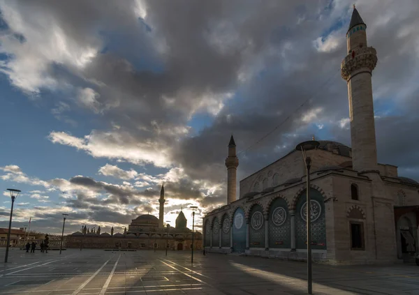 Konya Turkey March 2018 Famous Sufi Mevlana Tomb March 2018 — ストック写真