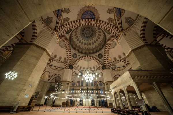 Istanbul Turchia Maggio 2015 Interno Della Moschea Sehzade Moschea Del — Foto Stock