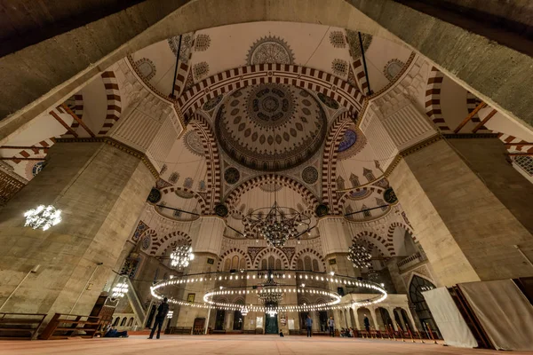 Istanbul Turecko Května 2015 Interiér Mešity Sehzade Knížete Mešita Nebo — Stock fotografie