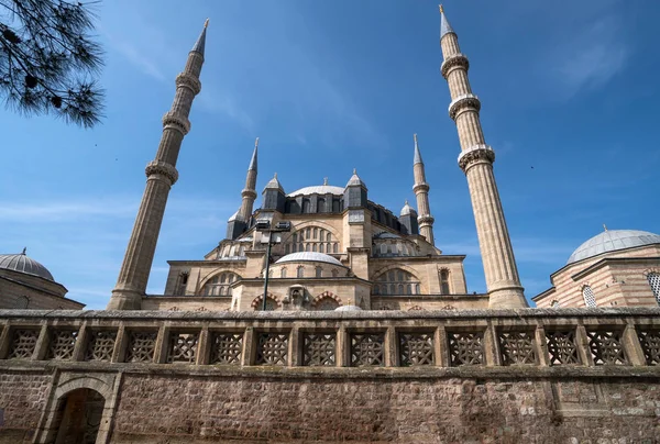 Mesquita Selimiye vista em Edirne . — Fotografia de Stock