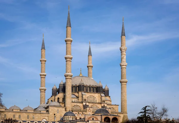 Blick auf die Selimiye-Moschee in edirne. — Stockfoto