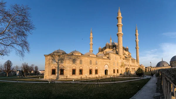 Mesquita Selimiye vista em Edirne . — Fotografia de Stock