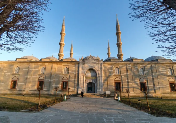 Moschea Selimiye vista a Edirne . — Foto Stock