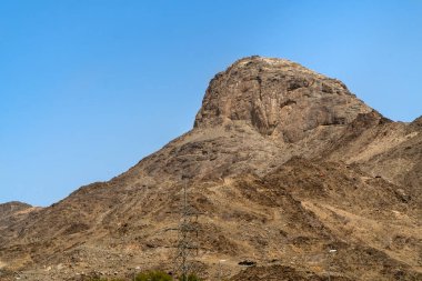 Jabal Nour (Nour Dağı - ışık dağı) Mekke, Suudi Arabistan. Hz. Muhammed (s.a.v.) bu dağda ilk vahiy aldı.