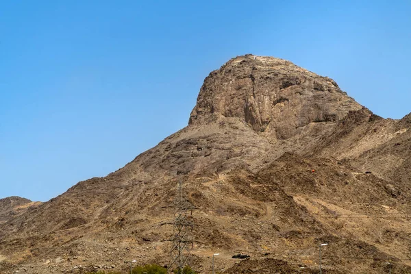 Jabal Nour Montagne Nour Montagne Lumière Mecque Arabie Saoudite Prophète — Photo