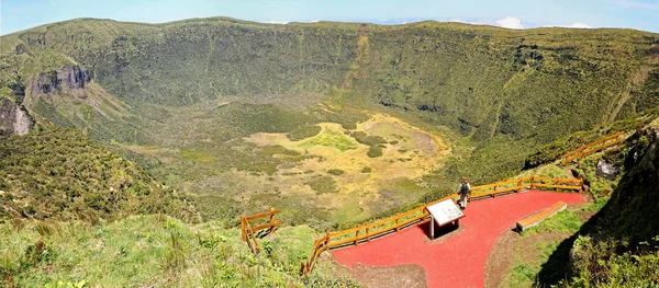 ファイアル島 アゾレス諸島の火山 Caldeira — ストック写真