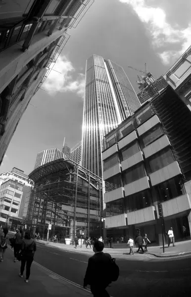 Skyscrapers Business District City London Great Britain — Stock Photo, Image