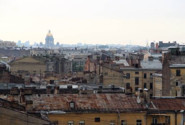 Saint Petersburg, Russi çatıları güzel görünümü