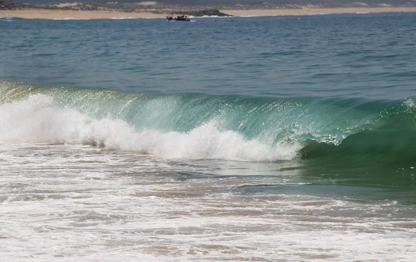 Vacker Utsikt Över Nazare Och Atlanten Portugal — Stockfoto