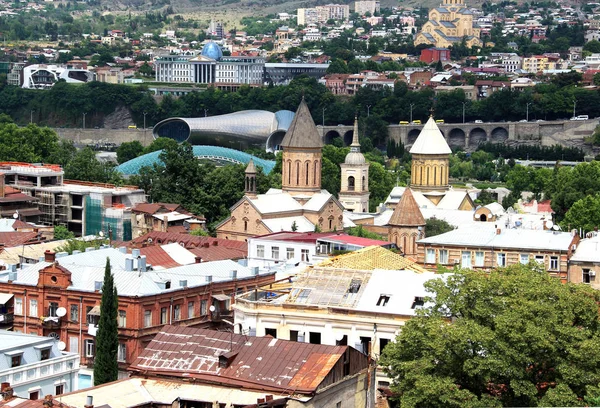 Beautiful view of the city of Tbilisi — Stock Photo, Image