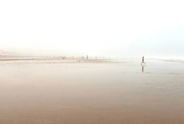 Prachtig uitzicht op de Atlantische Oceaan in Casablanca — Stockfoto