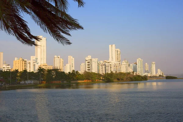 Cartagena, Colombia, city view from the sea. The most charming city of Colombia is literally full of historical places.