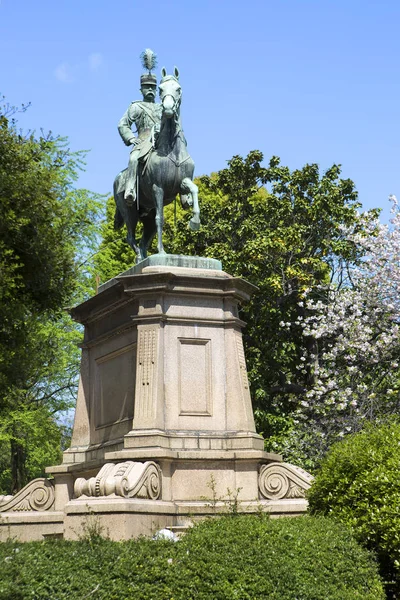 Tokyo Japan 2017 Denkmal Für Prinz Komatsu Mia Akihito Ueno — Stockfoto