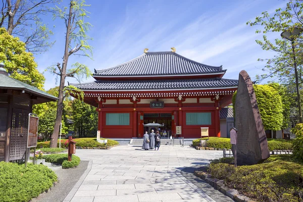 Tokyo Giappone 2017 Piccola Pagoda Sala Yogodo Sul Territorio Del — Foto Stock