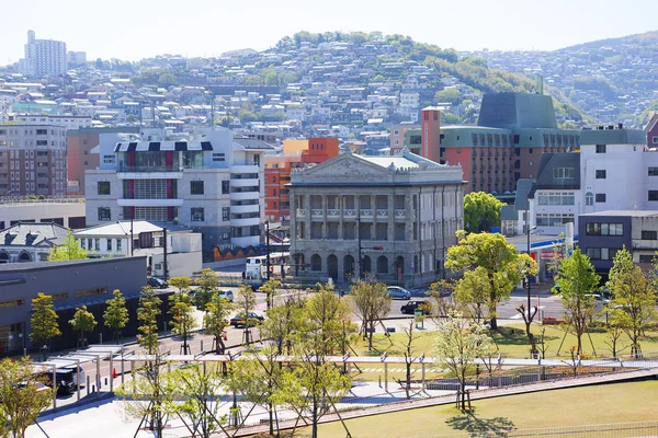 Japan Nagasaki Nagasaki Centrale Stad Japan Gelegen Het Westen Van — Stockfoto