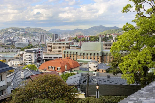 Nagasaki Japan 2017 View Glover Garden Nagasaki City Holland Hill — Stockfoto
