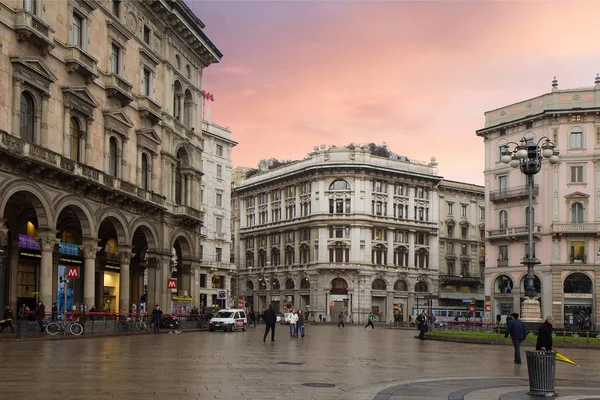 Milán Italia 2012 Paisaje Urbano Aspecto Arquitectónico Especial Esta Ciudad — Foto de Stock