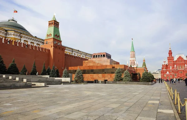 Moscow Russia 2018 Red Square Moscow Kremlin Located Heart Russian — Stock Photo, Image