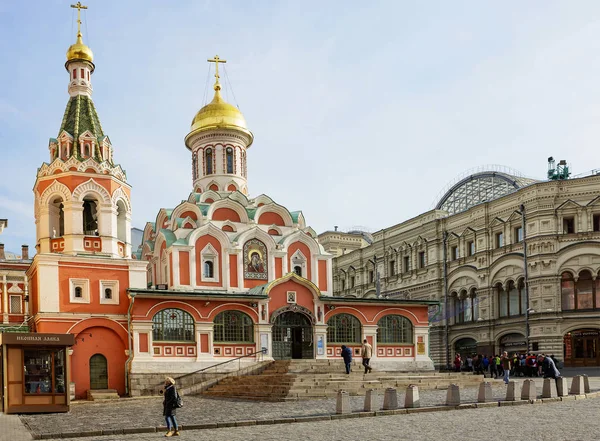 Moscú Rusia 2018 Catedral Kazán Plaza Roja Catedral Del Icono — Foto de Stock
