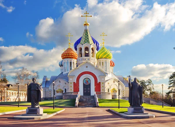 Moskwa Rosja Temple Saint Kniaź Igor Peredelkino Katedra Kościół Miejscowości — Zdjęcie stockowe