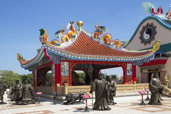 Pattaya Tailandia 2014 Templo Chino Templo Chino Pattaya Llama Wang —  Fotos de Stock