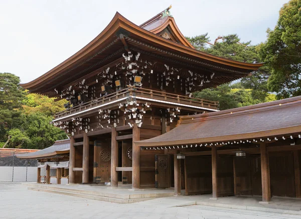 Giappone Tokyo 2017 Tokyo Santuario Shintoista Meiji Jingu Meiji Jingu — Foto Stock