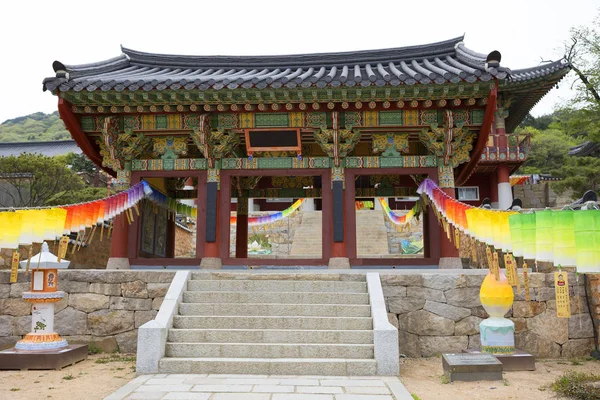 Busan Corea Del Sur 2017 Templo Beomeosa Puerta Este Famoso — Foto de Stock