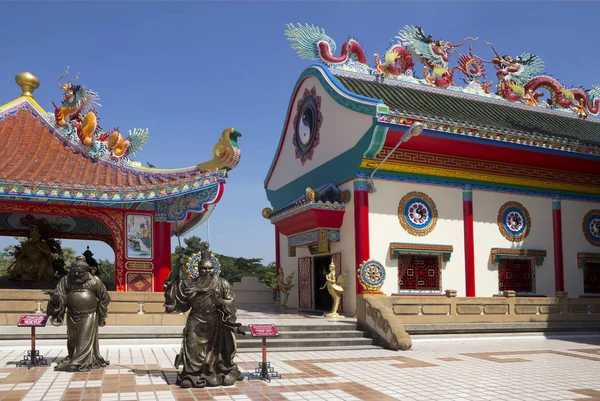 Pattaya Thaïlande 2014 Temple Chinois Temple Chinois Pattaya Appelle Wang — Photo