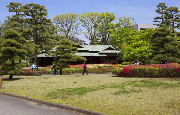 Tokio Japón 2017 Iperator Palace Park Alrededor Residencia Del Palacio —  Fotos de Stock